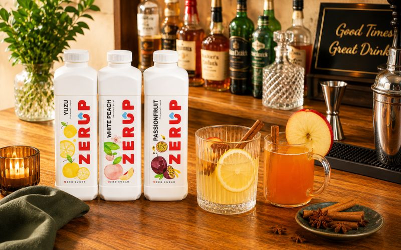 Cosy Winter Cocktails Made with Zero Sugar Syrups