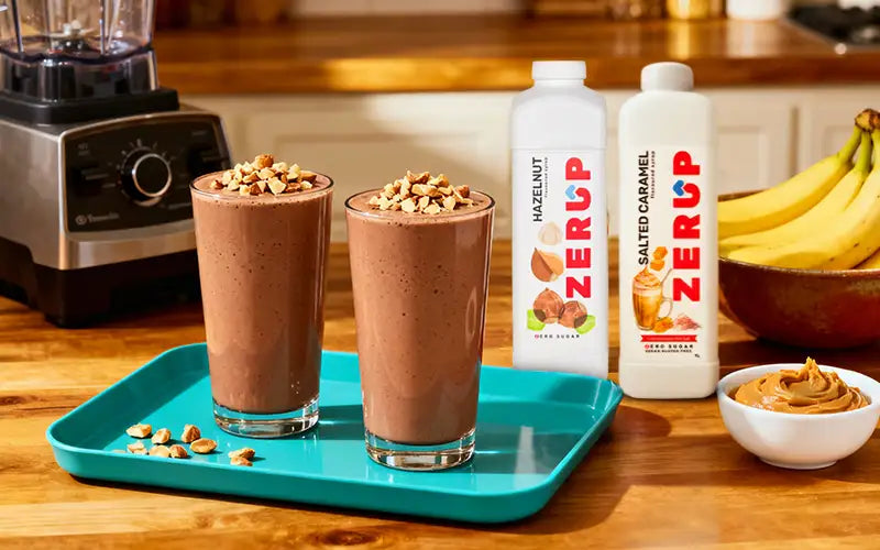 Protein Shakes With Sugar-Free Syrups