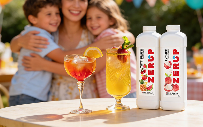 Mothers Day Mocktail Ideas with Zerup