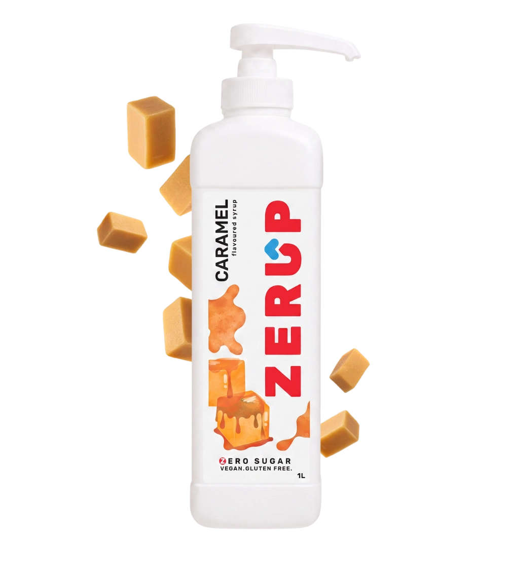 Zerup Zero Sugar Caramel Syrup 1L