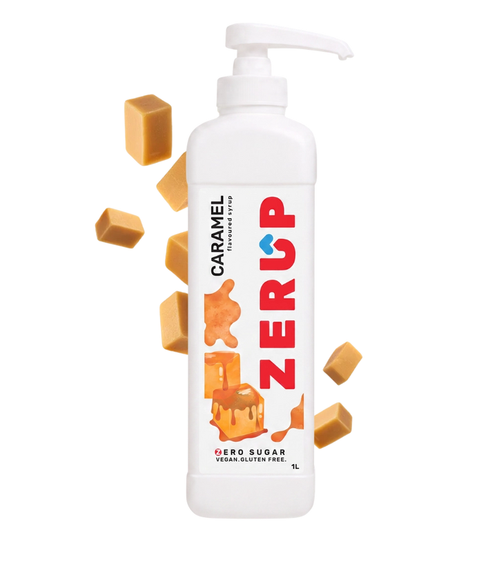 Zerup Zero Sugar Caramel Syrup 1L