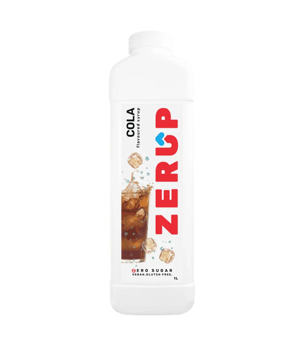 Zerup Zero Sugar Cola Syrup 1L