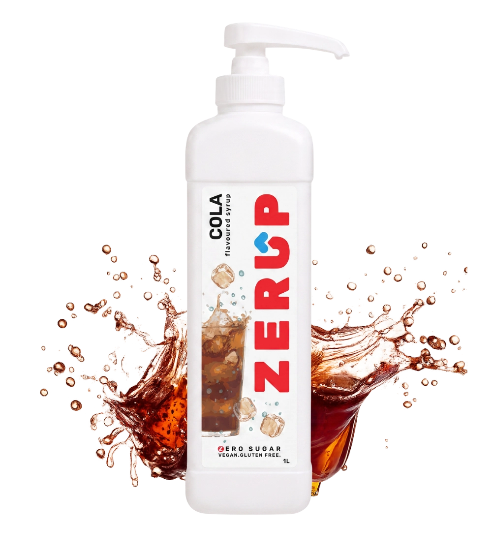 Zerup Zero Sugar Cola Syrup 1L