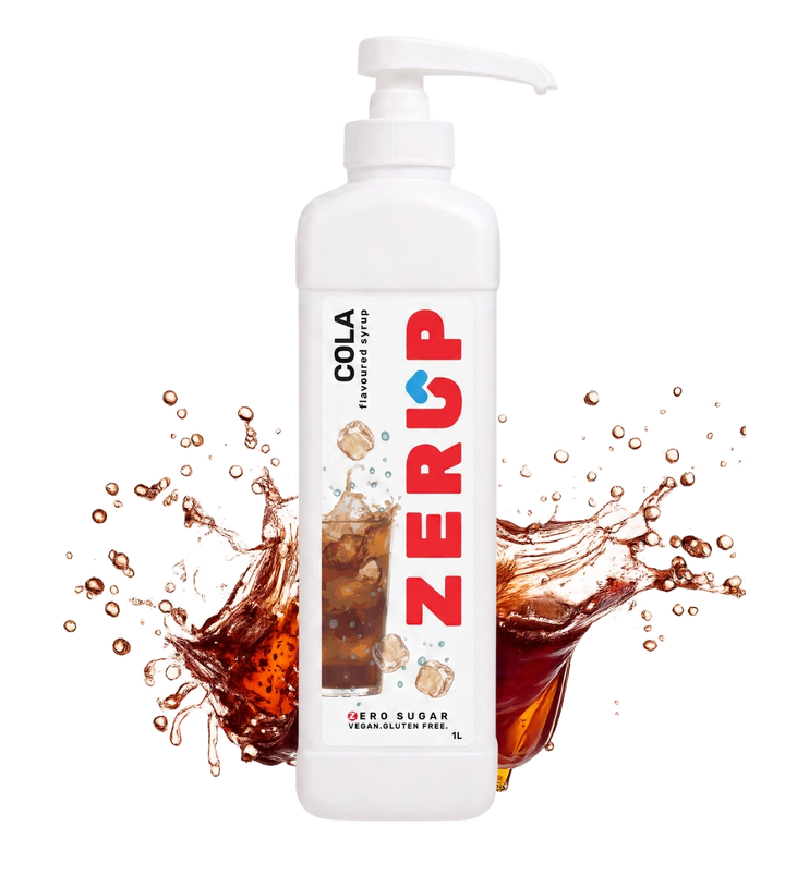 Zerup Zero Sugar Cola Syrup 1L