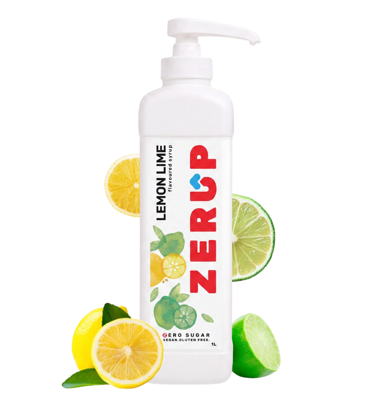 SPECIAL 50% OFF Zerup Zero Sugar Lemon Lime Syrup 1L