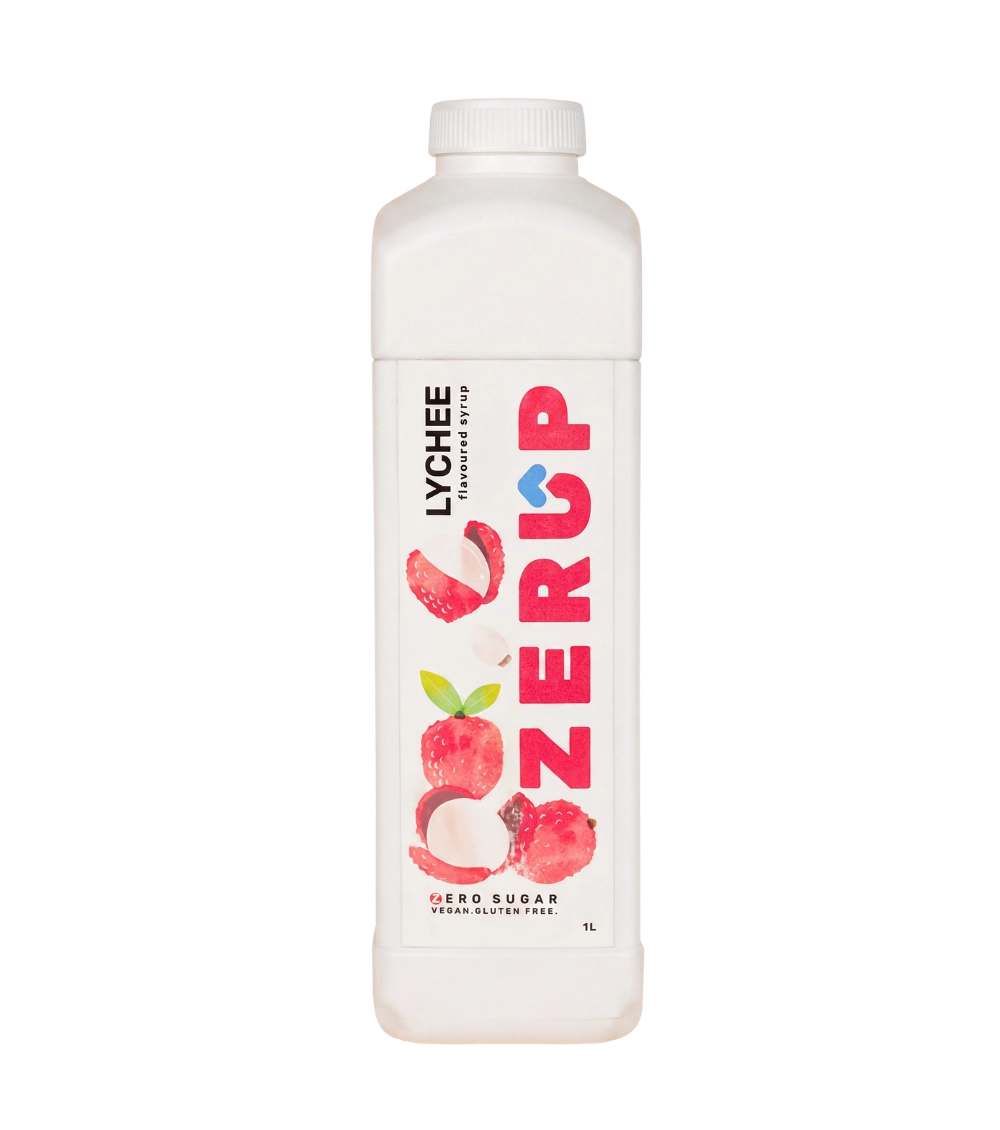 Zerup Zero Sugar Lychee Syrup 1L