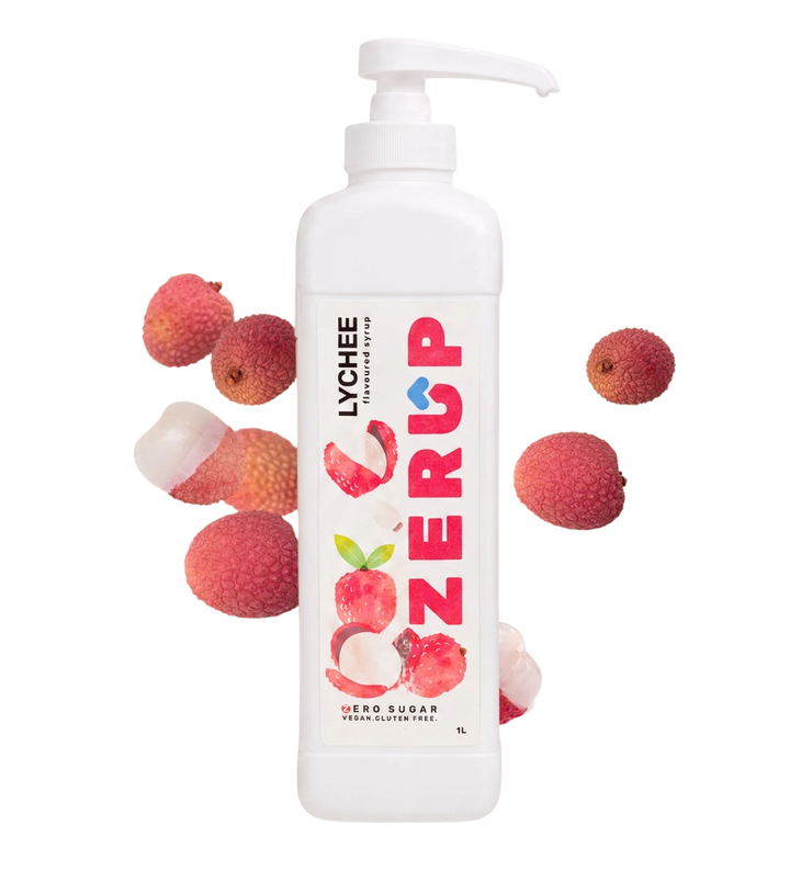 Zerup Zero Sugar Lychee Syrup 1L