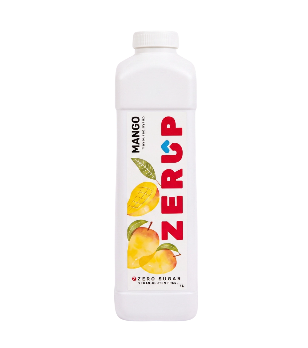 Zerup Zero Sugar Mango Syrup 1L