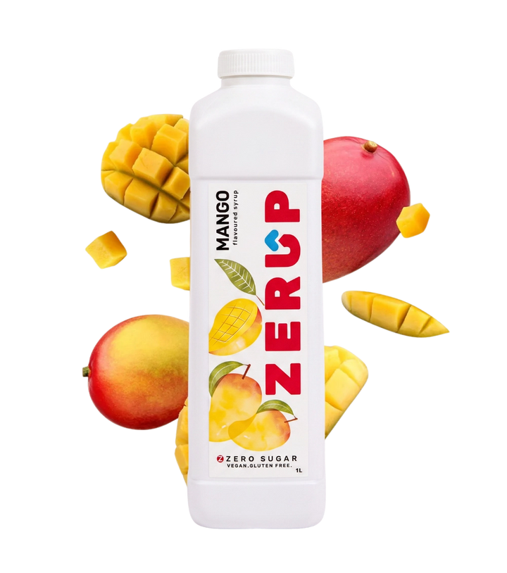 Zerup Zero Sugar Mango Syrup 1L