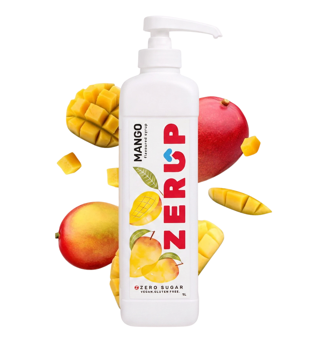 Zerup Zero Sugar Mango Syrup 1L
