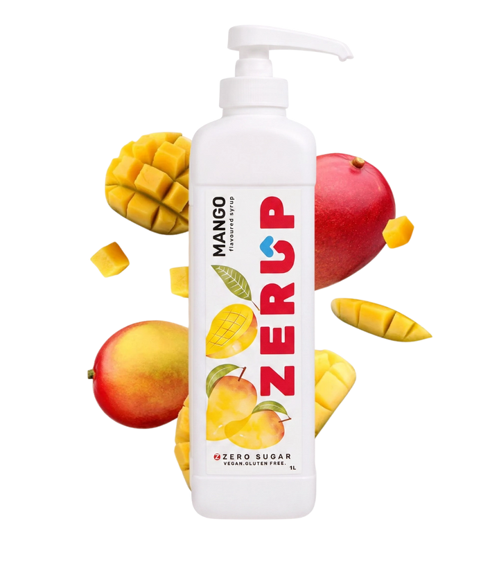 Zerup Zero Sugar Mango Syrup 1L