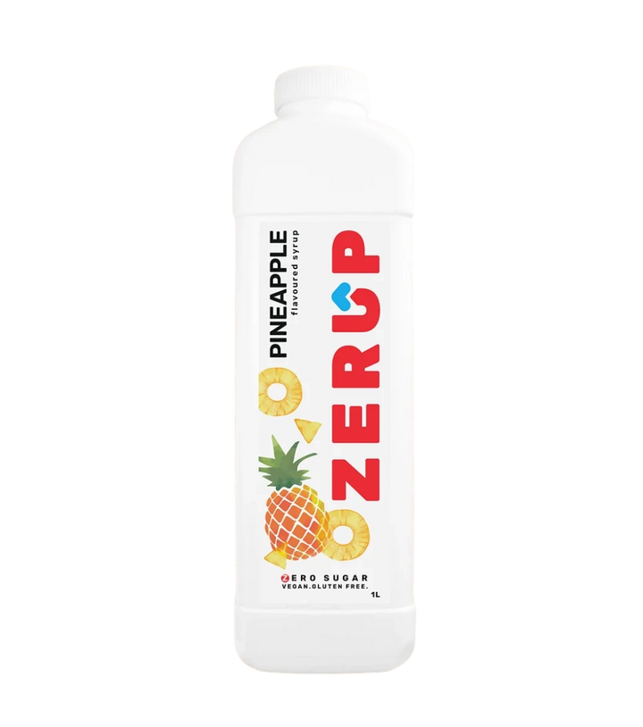SPECIAL 50% OFF Zerup Zero Sugar Pineapple Syrup 1L