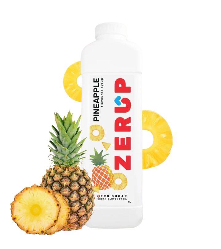 SPECIAL 50% OFF Zerup Zero Sugar Pineapple Syrup 1L