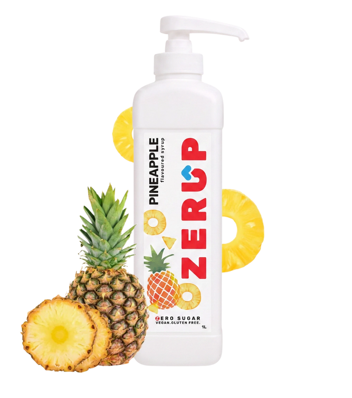 SPECIAL 50% OFF Zerup Zero Sugar Pineapple Syrup 1L