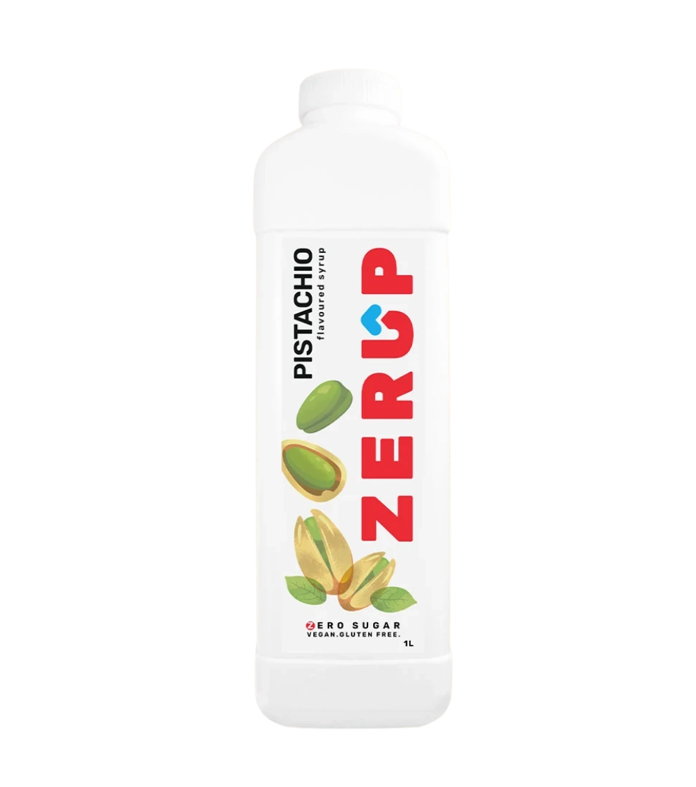 Zerup Zero Sugar Pistachio Syrup 1L