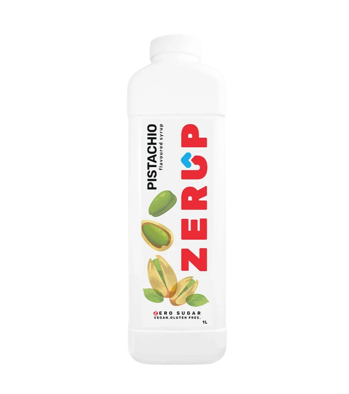 Zerup Zero Sugar Pistachio Syrup 1L