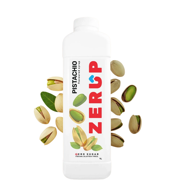 Zerup Zero Sugar Pistachio Syrup 1L