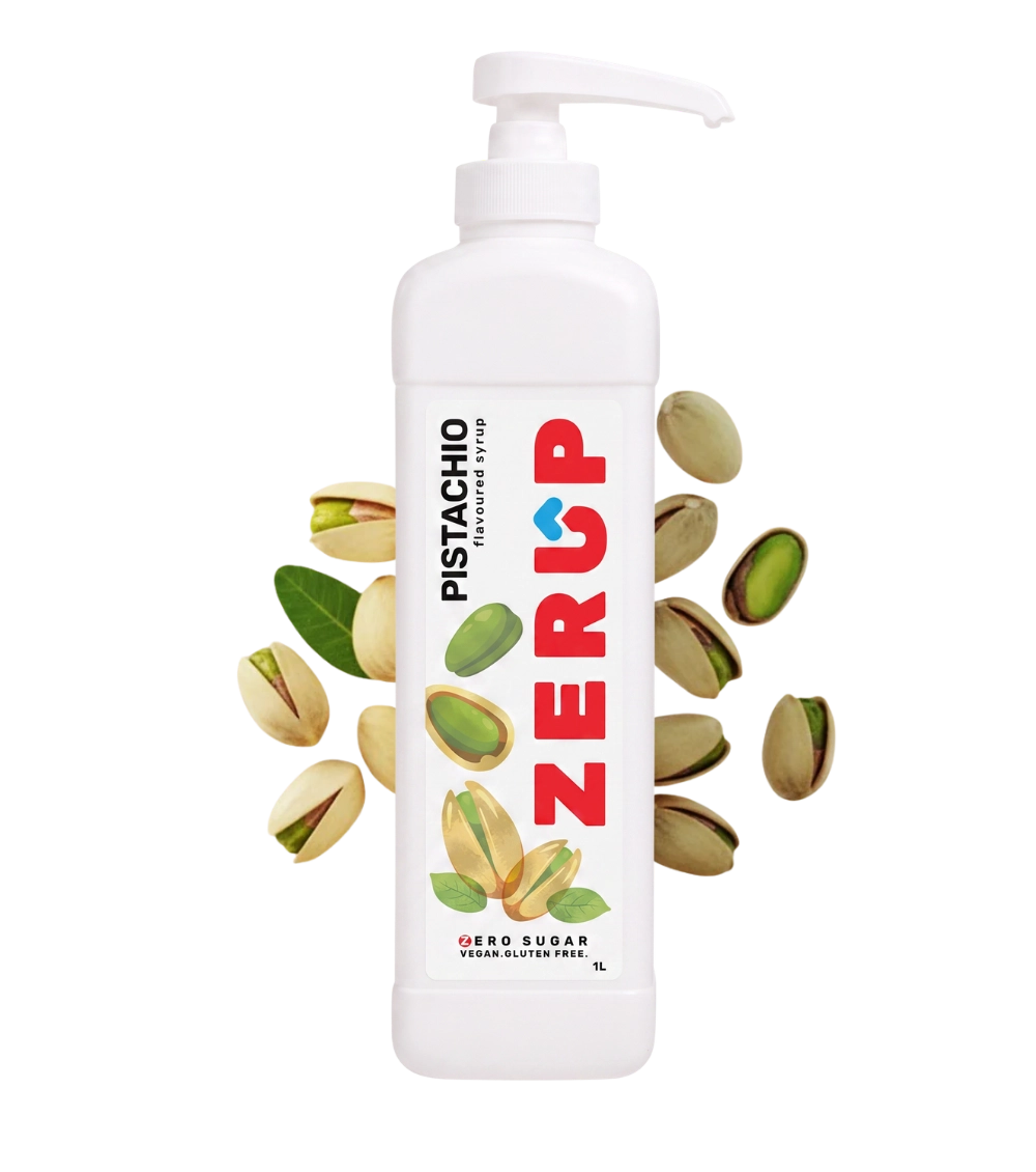Zerup Zero Sugar Pistachio Syrup 1L