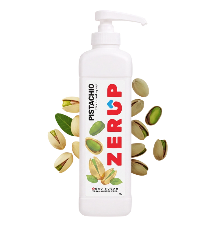 Zerup Zero Sugar Pistachio Syrup 1L