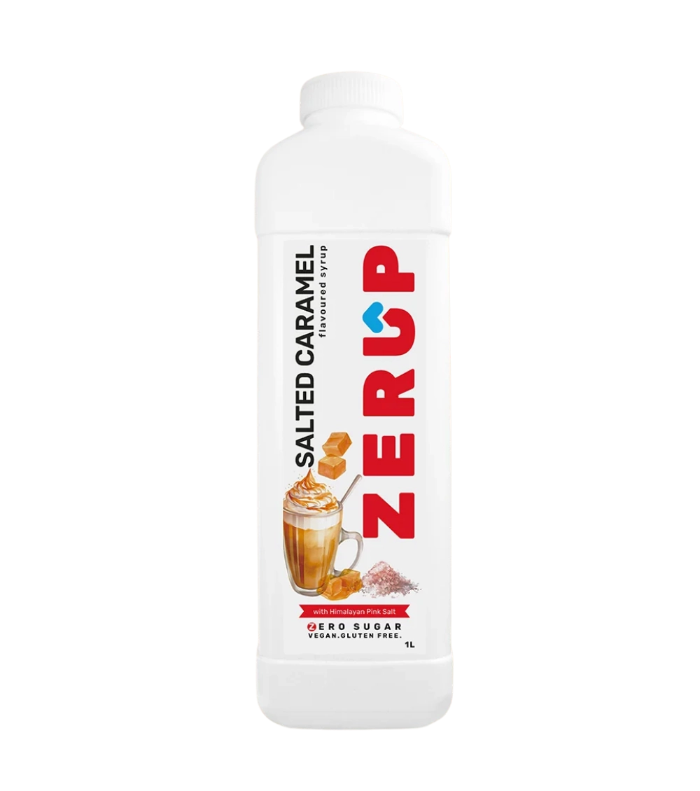 Zerup Zero Sugar Salted Caramel Syrup 1L