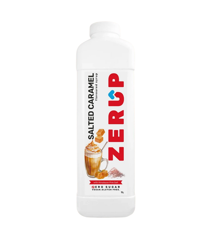 Zerup Zero Sugar Salted Caramel Syrup 1L