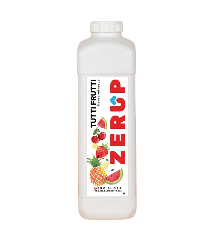 Zerup Zero Sugar Tutti Frutti Syrup 1L