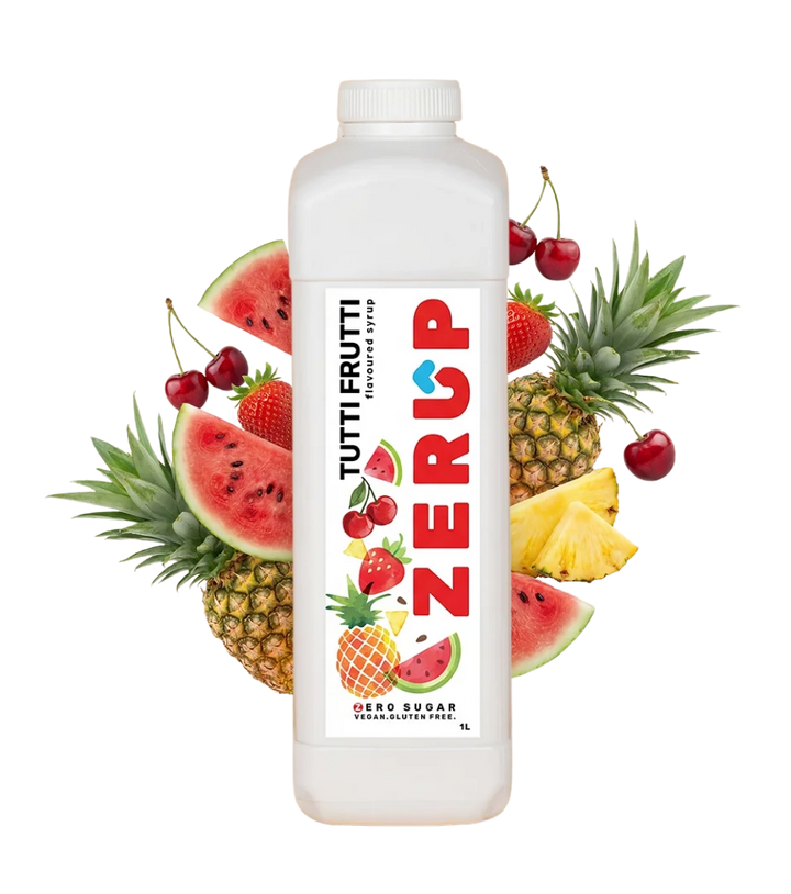 Zerup Zero Sugar Tutti Frutti Syrup 1L