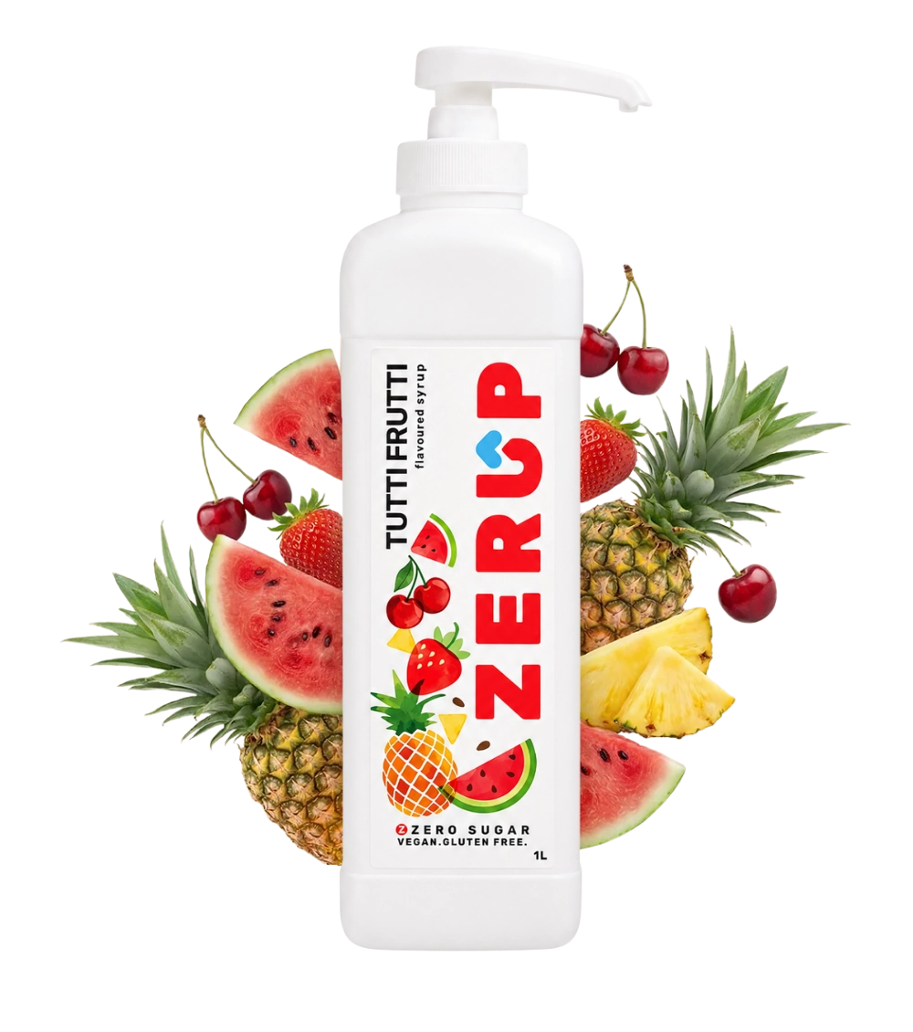 Zerup Zero Sugar Tutti Frutti Syrup 1L