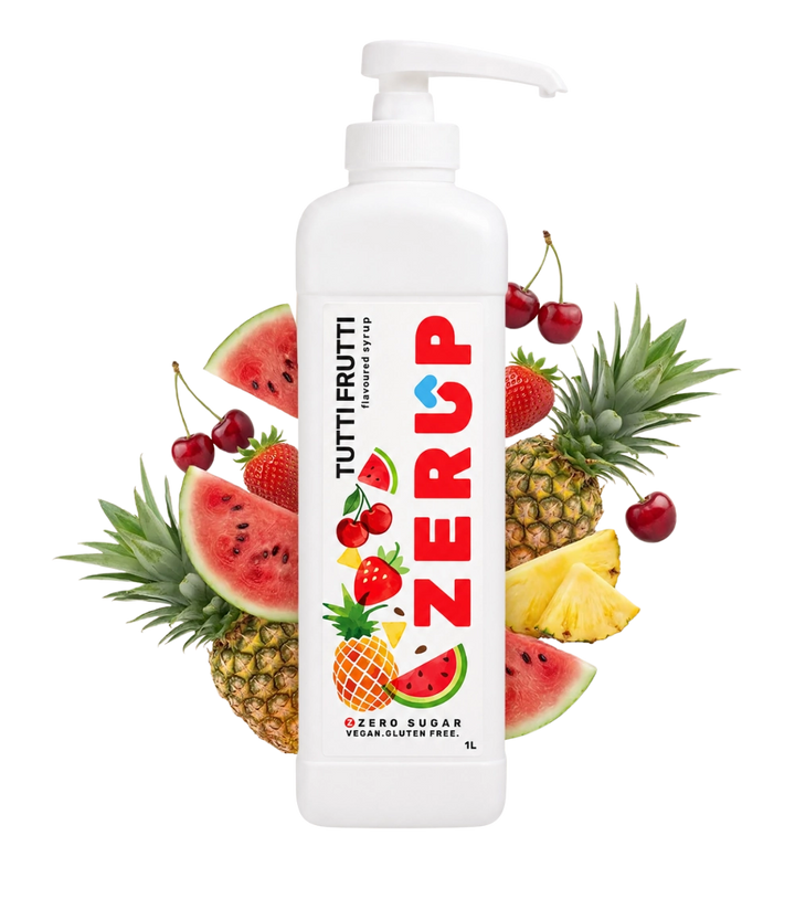 Zerup Zero Sugar Tutti Frutti Syrup 1L