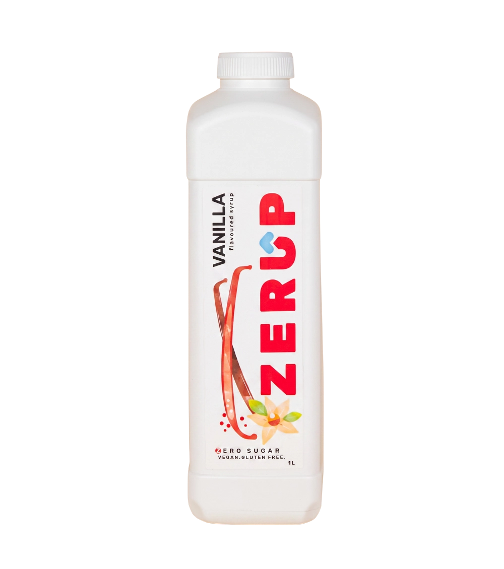 Zerup Zero Sugar Vanilla Syrup 1L
