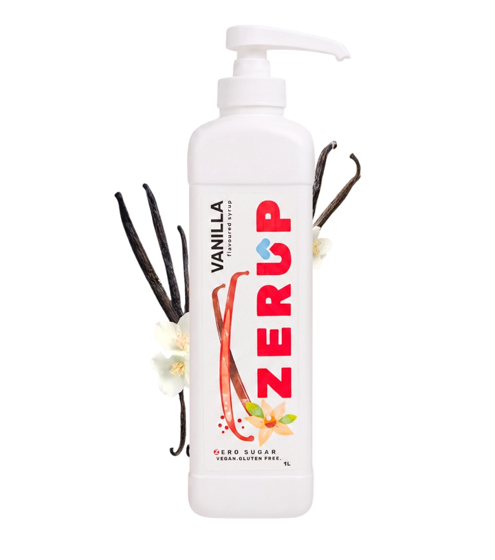 Zerup Zero Sugar Vanilla Syrup 1L