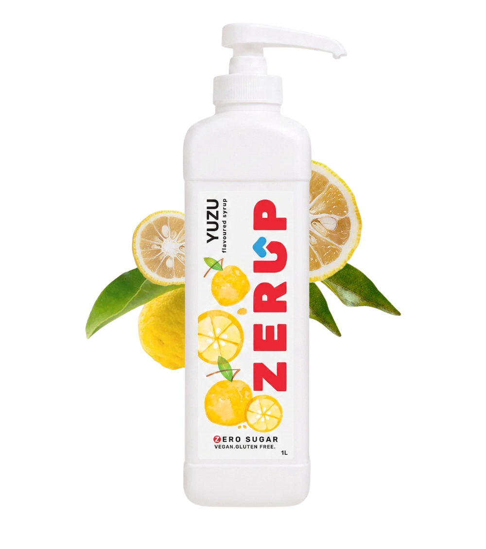 Zerup Zero Sugar Yuzu Syrup 1L
