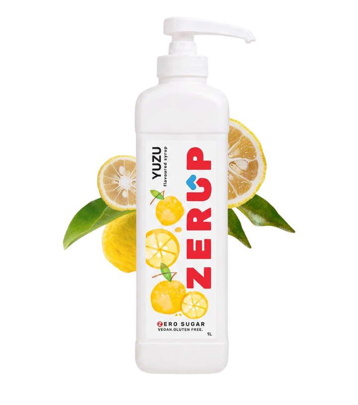 Zerup Zero Sugar Yuzu Syrup 1L